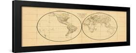 1831, World-null-Framed Giclee Print