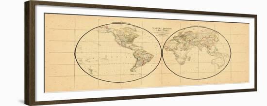 1831, World-null-Framed Premium Giclee Print