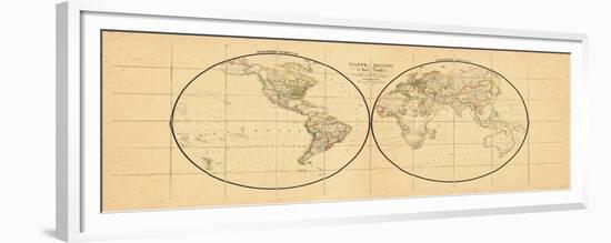 1831, World-null-Framed Premium Giclee Print