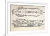 1832 Darwin's Ship HMS Beagle Plan-Paul Stewart-Framed Photographic Print