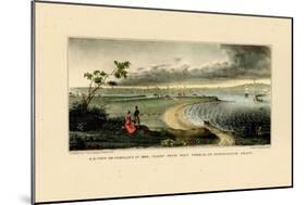 1833, Portland, Maine-null-Mounted Giclee Print