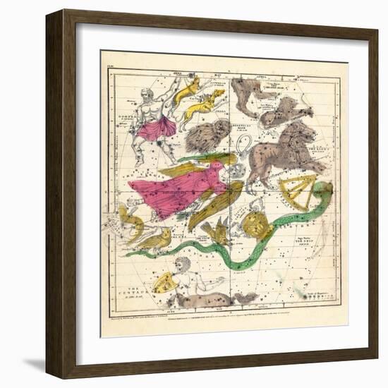 1835, Constellations April - June-null-Framed Giclee Print