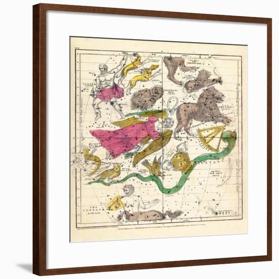 1835, Constellations April - June-null-Framed Giclee Print