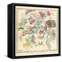 1835, Constellations January - March-null-Framed Stretched Canvas