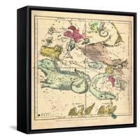 1835, Constellations October - December-null-Framed Stretched Canvas