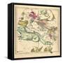 1835, Constellations October - December-null-Framed Stretched Canvas