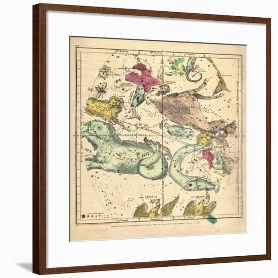 1835, Constellations October - December-null-Framed Giclee Print