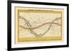 1835, Map of the Heavens-null-Framed Premium Giclee Print