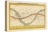 1835, Map of the Heavens-null-Stretched Canvas