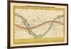 1835, Map of the Heavens-null-Framed Giclee Print