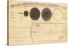 1835, Solar System - Magnitudes and Distance-null-Stretched Canvas