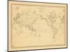 1835, World-null-Mounted Giclee Print