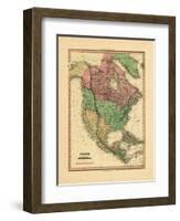 1836, North America-null-Framed Giclee Print