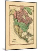 1836, North America-null-Mounted Giclee Print