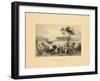 1840, Columbia Bridge View of Susquehanna, Pennsylvania, United States-null-Framed Giclee Print