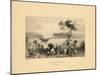 1840, Columbia Bridge View of Susquehanna, Pennsylvania, United States-null-Mounted Giclee Print