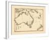 1841, Australia, New Zealand-null-Framed Giclee Print