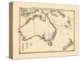 1841, Australia, New Zealand-null-Stretched Canvas