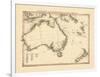 1841, Australia, New Zealand-null-Framed Giclee Print