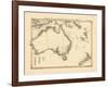 1841, Australia, New Zealand-null-Framed Giclee Print