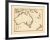 1841, Australia, New Zealand-null-Framed Giclee Print