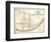 1841, Cincinnati 24x29, Ohio, United States-null-Framed Giclee Print