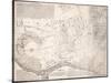 1841, Flushing Wall Map, New York, United States-null-Stretched Canvas