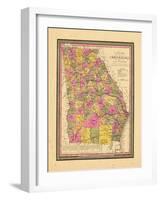 1846, Georgia, United States-null-Framed Giclee Print