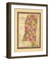 1846, Mississippi, United States-null-Framed Giclee Print