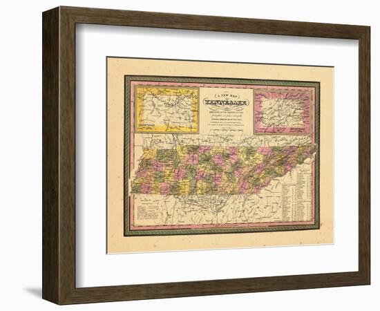 1846, Tennessee-null-Framed Giclee Print