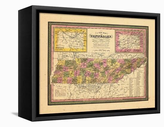 1846, Tennessee-null-Framed Stretched Canvas