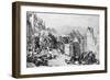 1848, Bridge at Goito-Ferdinand Perrin-Framed Art Print