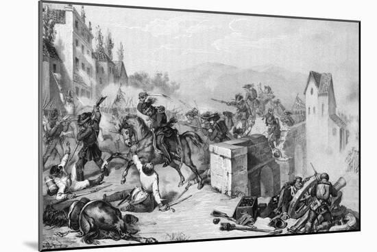 1848, Bridge at Goito-Ferdinand Perrin-Mounted Art Print