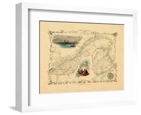 1848, Canada, Ontario, Quebec-null-Framed Giclee Print