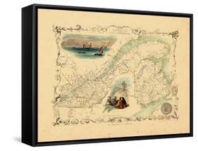 1848, Canada, Ontario, Quebec-null-Framed Stretched Canvas