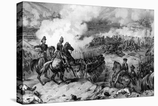 1848, Monti Berice Defend-Ferdinand Perrin-Stretched Canvas