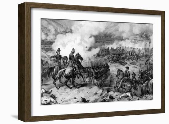 1848, Monti Berice Defend-Ferdinand Perrin-Framed Art Print