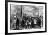 1848, Naples, Demo-Ferdinand Perrin-Framed Premium Giclee Print