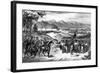 1848, Peschiera Surrender-Ferdinand Perrin-Framed Art Print