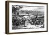 1848, Peschiera Surrender-Ferdinand Perrin-Framed Art Print