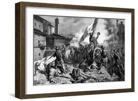 1848, Piedmontese, Mestre-Ferdinand Perrin-Framed Art Print