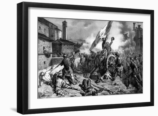 1848, Piedmontese, Mestre-Ferdinand Perrin-Framed Art Print