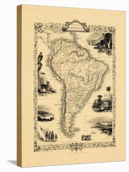 1848, South America-null-Stretched Canvas
