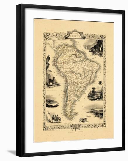 1848, South America-null-Framed Giclee Print
