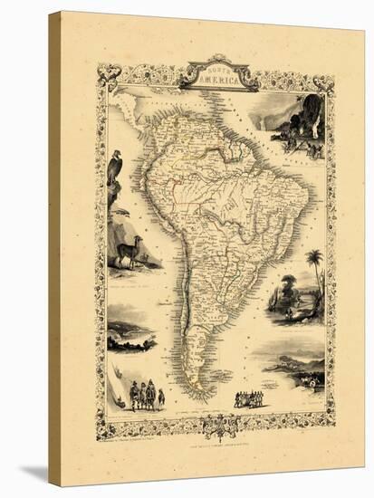 1848, South America-null-Stretched Canvas