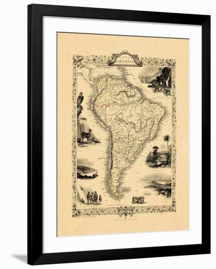 1848, South America-null-Framed Giclee Print