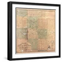 1850s, Atlanta, Georgia, United States-null-Framed Giclee Print