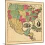 1852, Mexico, United States, Central America-null-Mounted Giclee Print