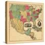 1852, Mexico, United States, Central America-null-Stretched Canvas