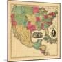 1852, Mexico, United States, Central America-null-Mounted Giclee Print